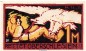 Preview: Notgeld Gemeinde Helmstedt 597.1 , 1 Mark Schein Rotes Kreuz in kfr. von 1921 , Niedersachsen Seriennotgeld