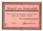 Preview: Notgeld Gemeinde Hockensbüll 614.1.a , 50 Pfennig -C- mit Kn. in kfr. o.D. Schleswig Holstein Seriennotgeld