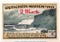 Preview: Notgeld Gemeinde Morsum - Sylt , 2 Mark Schein in kfr. von 1921 , Schleswig Holstein Seriennotgeld