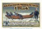 Preview: Notgeld Gemeinde Morsum-Sylt 900.1.a , 1 Mark Schein in kfr. von 1921 , Schleswig Holstein Seriennotgeld