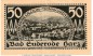 Preview: Notgeld Gemeinde Suderode 1292.1.b , 50 Pfennig -vertauschter Buchstabe- in L-gbr. von 1921 , Sachsen Anhalt Seriennotgeld