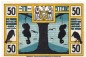 Preview: Notgeld Gemeinde Tostedt 1332.1 , 50 Pfennig Schein in kfr. von 1921 , Niedersachsen Seriennotgeld
