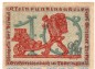 Preview: Notgeld Großbreitenbach Tesselt 477.1.a , 10 Pfennig Schein Kn schwarz in kfr. o.D. Thüringen Seriennotgeld