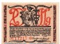 Preview: Notgeld Großbreitenbach Tesselt 477.1.b , 20 Pfennig Schein Kn rot in kfr. o.D. Thüringen Seriennotgeld
