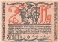 Preview: Notgeld Großbreitenbach Tesselt 477.2 , 25 Pfennig -Wasserliniert- in kfr. o.D. Thüringen Seriennotgeld