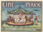 Preview: Notgeld Gutsvorsteher Süderholz 1298.1.a , 1 Mark Schein -mit Drfa- in kfr. von 1919 , Schleswig Holstein Seriennotgeld