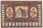 Preview: Notgeld Hansa Kaffee Soest 1232.1 , 1 Mark Schein Nr.2 in kfr. o.D. Westfalen Seriennotgeld