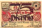 Preview: Notgeld Horneburg , Schützenverein , 75 Pfennig Schein Nr 2 in kfr. Mehl Grabowski 631.1 , von 1922 , Niedersachsen Seriennotgeld
