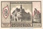 Preview: Notgeld Hotel Germania Osnabrück 1030.1 , 75 Pfennig Schein -D- in kfr. o.D. Niedersachsen Seriennotgeld