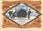 Preview: Notgeld Hotel zum Amtsgericht Gronau 476.1 , 1 Mark Schein in kfr. von 1921 , Westfalen Seriennotgeld