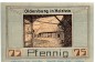 Preview: Notgeld J, Iwersen Oldenburg 1014.1.b , 75 Pfennig Schein in kfr. von 1921 , Schleswig Holstein Seriennotgeld