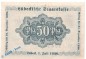 Notgeld Lübeck , 50 Pfennig Schein in kfr. Tieste 4250.20.15 , von 1920 , Schleswig Holstein Verkehrsausgabe