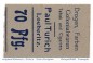 Preview: Notgeld Löberitz , P. Turich 70 Pfennig Schein in kfr. Tieste 4185.20.14 , o.D. Sachsen Anhalt Verkehrsausgabe