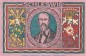Notgeld Landesbürgerrat Altona 29.1.b , 2 Mark schwarz -L über B- in kfr. von 1922 , Hamburg Seriennotgeld