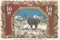 Preview: Notgeld Marktgemeinde Schliersee 1182.1 , 10 Pfennig Schein in kfr. von 1921 , Bayern Seriennotgeld