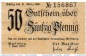 Preview: Notgeld Merseburg , 50 Pfennig Schein in kfr. Tieste 4505.15.12 , von 1919 , Provinz Sachsen Verkehrsausgabe