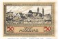 Preview: Notgeld Moosburg , 50 Pfennig Schein Antiqua in kfr. Tieste 4635.05.06 , o.D. Bayern Verkehrsausgabe