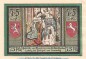 Preview: Notgeld Nieder Marsberg 971.2 , 75 Pfennig Schein in kfr. von 1921 , Westfalen Seriennotgeld