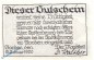 Preview: Notgeld Norden , 25 Pfennig Schein in kfr. Tieste 5150.05.70 , von 1920 , Hannover Verkehrsausgabe