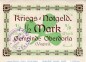 Notgeld Oberdorla , Halbe Mark Schein in kfr. Tieste 5225.05.065 , o.D. Thüringen Verkehrsausgabe