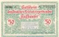 Notgeld RKB Kyffhäuser Berlin 91.1 , 50 Pfennig Schein -B- in kfr. von 1921 , Brandenburg Seriennotgeld
