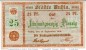 Preview: Notgeld Ruhla , 25 Pfennig Schein in kfr. Tieste 6300.05.01 , von 1918 , Thüringen Verkehrsausgabe