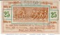 Preview: Notgeld Ruhla , 25 Pfennig Schein in kfr. Tieste 6300.05.01 , von 1918 , Thüringen Verkehrsausgabe