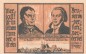 Preview: Notgeld Stadt Brehna 160.3 , 50 Pfennig Schein Nr.9 in kfr. von 1921 , Sachsen Anhalt Seriennotgeld