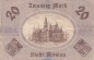 Notgeld Stadt Breslau , 20 Mark Schein in gbr. Geiger 068.24 von 1918 , Schlesien Großnotgeld