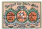 Preview: Notgeld Stadt Glatz 431.3 , 25 Pfennig Nr 4 gelbbraun in kfr.von 1921 , Schlesien Seriennotgeld
