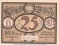 Preview: Notgeld Stadt Jessnitz 659.3 , 25 Pfennig Nr.1 -Glück auf- in kfr. von 1921 , Sachsen Anhalt Seriennotgeld