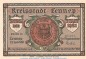 Preview: Notgeld Stadt Lennep 791.1 , 75 Pfennig Schein -D- in kfr. von 1921 , Westfalen Seriennotgeld