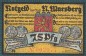 Preview: Notgeld Stadt Nieder Marsberg 971.1 , 75 Pfennig Schein in kfr. von 1920 , Westfalen Seriennotgeld