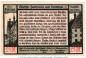 Preview: Notgeld Stadt Pößneck 1066.4.a , 25 Pfennig Nr.1 dunkelblau in kfr. von 1921 , Thüringen Seriennotgeld