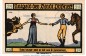 Preview: Notgeld Stadt Pößneck 1066.4.a , 25 Pfennig Nr.2 dunkelblau in kfr. von 1921 , Thüringen Seriennotgeld