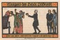 Preview: Notgeld Stadt Pößneck 1066.4.a , 50 Pfennig Nr.4 dunkelblau in kfr. von 1921 , Thüringen Seriennotgeld
