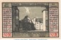 Preview: Notgeld Stadt Pößneck 1066.4.a , 50 Pfennig Nr.5 dunkelblau in kfr. von 1921 , Thüringen Seriennotgeld