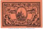 Preview: Notgeld Stadt Rheinsberg 1120.2.b , 75 Pfennig Schein -Fehldruck- in kfr. o.D. Brandenburg Seriennotgeld