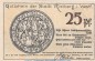 Preview: Notgeld Stadt Rietberg 1123.1 , 25 Pfennig Schein in kfr. von 1921 , Westfalen Seriennotgeld
