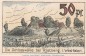 Preview: Notgeld Stadt Rietberg 1123.1 , 50 Pfennig Schein in kfr. von 1921 , Westfalen Seriennotgeld