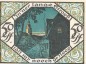 Notgeld Stadt Scheibenberg 1175.1.b , 50 Pfennig Nr.3 --Ohne Kennummer-- in kfr. von 1921 , Sachsen Seriennotgeld