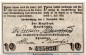 Preview: Notgeld Stadt Sonderburg , 10 Pfennig Schein mit Drfa. in kfr. von 1919 , dänisch Nordschleswig Verkehrsausgabe