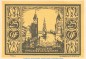 Preview: Notgeld Stadt Stettin 1270.1 , 25 Pfennig Schein in kfr. von 1921 , Pommern Seriennotgeld