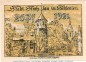 Notgeld Stadt Strehlen 1282.1.b, 25 Pfennig , Linien durchgehend in kfr. von 1921 , Schlesien Seriennotgeld