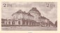 Notgeld Stadt Stuttgart , 2 Reichsmark Schein in kfr. von 1945 , Württemberg Notgeld 1945-48