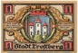 Preview: Notgeld Stadt Trostberg 1348.2 , 1 Mark Schein in kfr. von 1920 , Bayern  Seriennotgeld