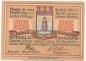 Preview: Notgeld Stadt Westerland Sylt 1418.2 , 1 Mark Schein in kfr. von 1921 , Schleswig Holstein Seriennotgeld