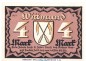 Preview: Notgeld Stadt Wittmund 1447.1 , 4 Mark Schein in kfr. von 1922 , Niedersachsen Seriennotgeld