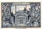 Notgeld Thale , 50 Pfennig Schein in kfr. Fehldruck Wz links , Mehl Grabowski 1320.4 , Sachsen Anhalt Seriennotgeld