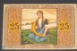 Preview: Notgeld Tondern , 25 Pfennig Schein mit T-O-nder , Mehl Grabowski 1329.1 c , von 1920 , dänisch Nordschleswig Seriennotgeld